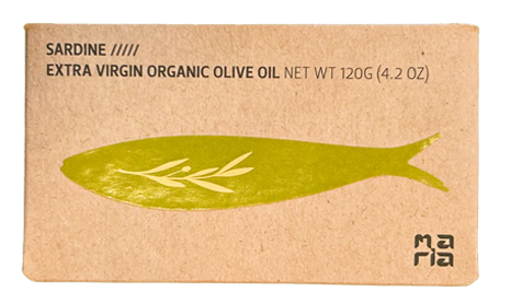 Sardines in EV Organic Olive Oil