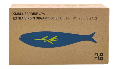 Small Sardines in Organic Olive Oil