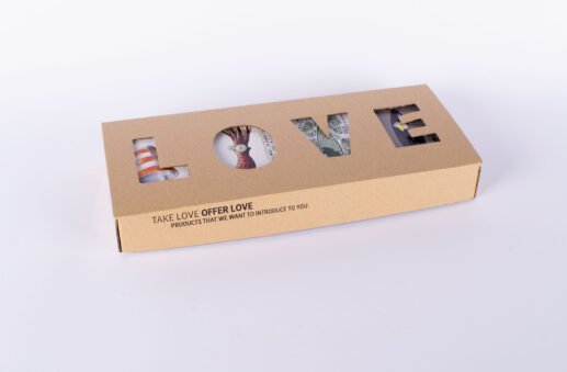 Gift Box for 4 LOVE & BEST Cans Craft - 10 Units